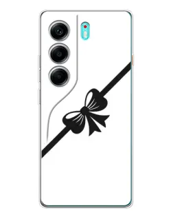 Чохол для TECNO Camon 40 з картинкою «Діагональний бант»
