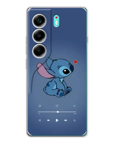 Чохол для TECNO Camon 40 з картинкою «Музичний Stitch» Чохол для TECNO Camon 40 з картинкою «Музичний Stitch»