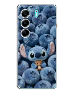 Чохол для TECNO Camon 40 з картинкою «Стіч та лохина»