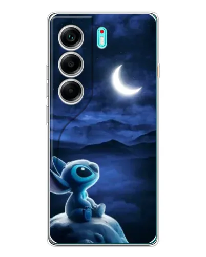 Чохол для TECNO Camon 40 з картинкою «Місячна ніч Стіча» Чохол для TECNO Camon 40 з картинкою «Місячна ніч Стіча»