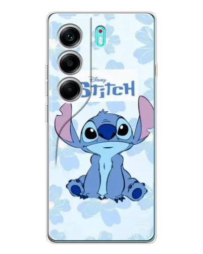 Чохол для TECNO Camon 40 з картинкою «Stitch серед квітів» Чохол для TECNO Camon 40 з картинкою «Stitch серед квітів»