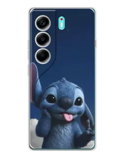 Чохол для TECNO Camon 40 з картинкою «Стіч у хмарах»