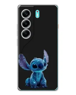 Чохол для TECNO Camon 40 з картинкою «Стіч на чорному»