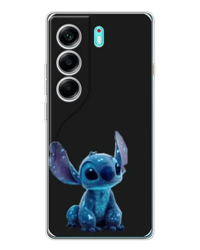 Чохол для TECNO Camon 40 з картинкою «Стіч на чорному»