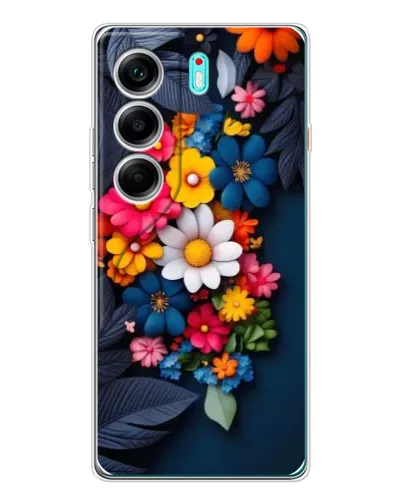 Чохол для TECNO Camon 40 з картинкою «Квіткова феєрія» Чохол для TECNO Camon 40 з картинкою «Квіткова феєрія»