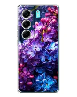 Чохол для TECNO Camon 40 з картинкою «Бузковий цвіт»
