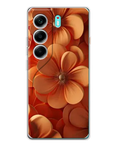 Чохол для TECNO Camon 40 з картинкою «Помаранчева макро квітка» Чохол для TECNO Camon 40 з картинкою «Помаранчева макро квітка»