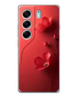 Чохол для TECNO Camon 40 з картинкою «Макові суцвіття»