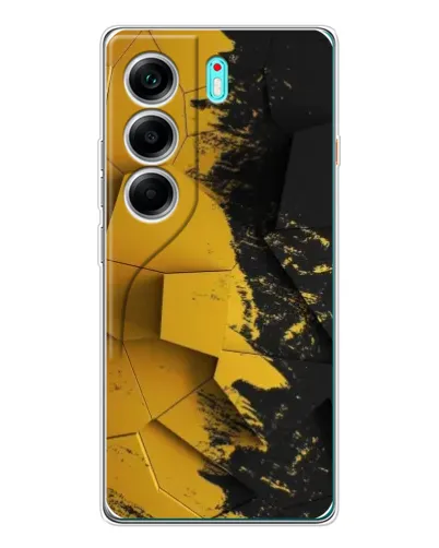 Чохол для TECNO Camon 40 з картинкою «Золоті уламки геометрії» Чохол для TECNO Camon 40 з картинкою «Золоті уламки геометрії»