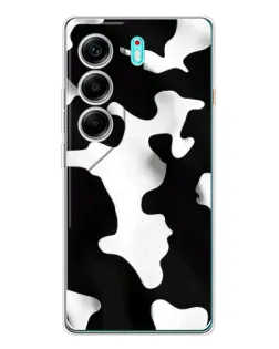 Чохол для TECNO Camon 40 з картинкою «Чорно-біла пляма»