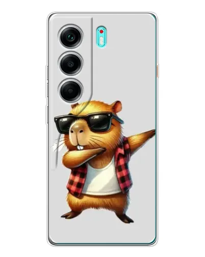 Чохол для TECNO Camon 40 з картинкою «Капібара репер даб» Чохол для TECNO Camon 40 з картинкою «Капібара репер даб»
