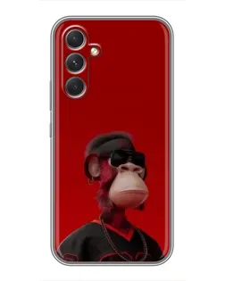 Чохол для TECNO Camon 50 Pro з картинкою «Bored Ape в червоному» Чохол для TECNO Camon 50 Pro з картинкою «Bored Ape в червоному»