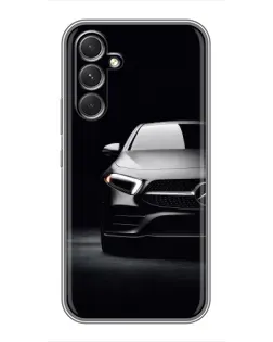 Чехол для TECNO Camon 50 Pro с картинкой «Свет фар Mercedes»
