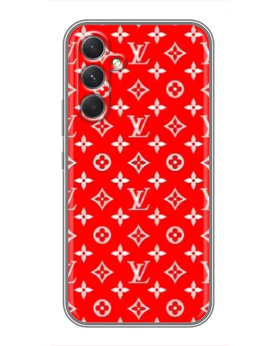 Чехол для TECNO Camon 50 с картинкой «Яркий паттерн LV»