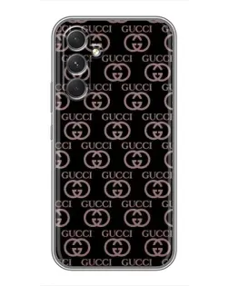 Чехол для TECNO Camon 50 с картинкой «Классическая монограмма Gucci»