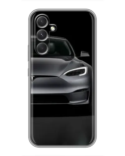 Чехол для TECNO Camon 50 с картинкой «Tesla Model S Look» Чехол для TECNO Camon 50 с картинкой «Tesla Model S Look»