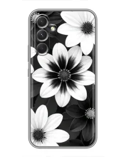 Чохол для TECNO Camon 50 з картинкою «Монохромні айстри» Чохол для TECNO Camon 50 з картинкою «Монохромні айстри»