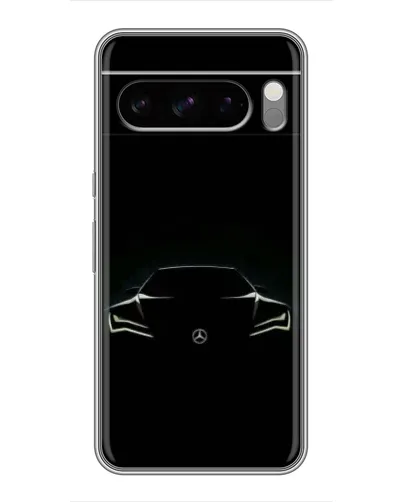 Чехол для TECNO Camon Slim с картинкой «Mercedes — силуэт авто» Чехол для TECNO Camon Slim с картинкой «Mercedes — силуэт авто»