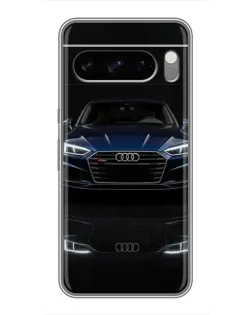 Чехол для TECNO Camon Slim с картинкой «Audi — ночное отражение»