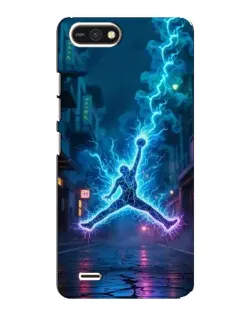 Чохол для TECNO POP 2F з картинкою «Jordan Gold Jumpman»