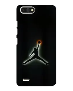 Чохол для TECNO POP 2F з картинкою «Jordan Gradient Logo»