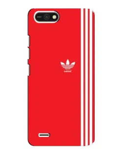 Чохол для TECNO POP 2F з картинкою «Червоний мінімалізм Adidas»