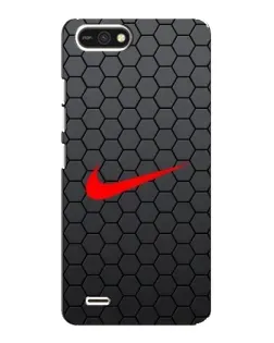 Чохол для TECNO POP 2F з картинкою «Nike — карбонова сітка»