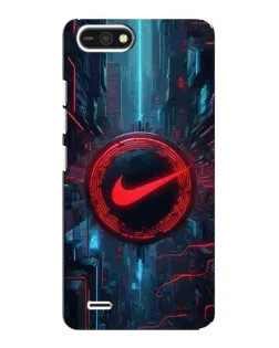 Чехол для TECNO POP 2F с картинкой «Техногенный стиль Nike»