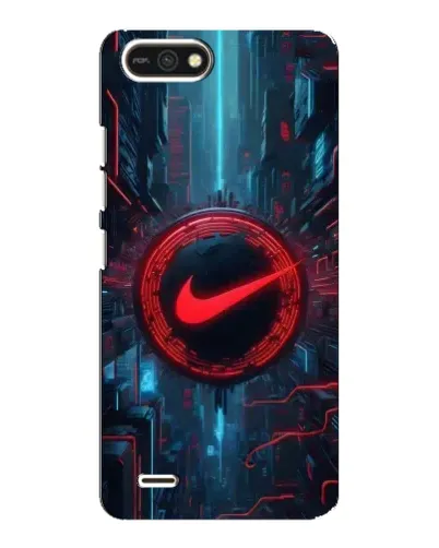 Чехол для TECNO POP 2F с картинкой «Техногенный стиль Nike»