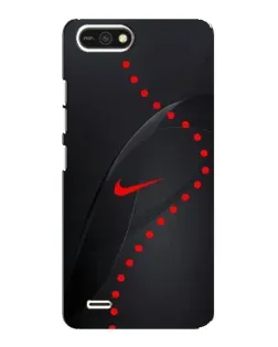 Чехол для TECNO POP 2F с картинкой «Абстрактный дизайн Nike»