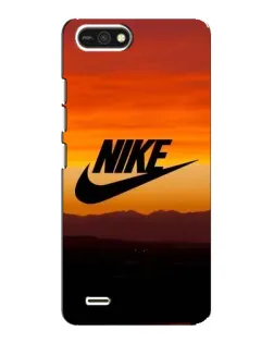 Чехол для TECNO POP 2F с картинкой «Nike — вечерний горизонт»