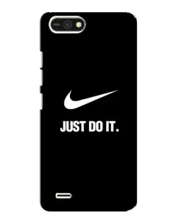 Чехол для TECNO POP 2F с картинкой «Классический принт Nike»