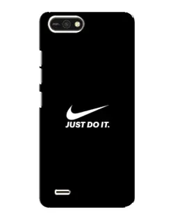 Чехол для TECNO POP 2F с картинкой «Минимализм от Nike»