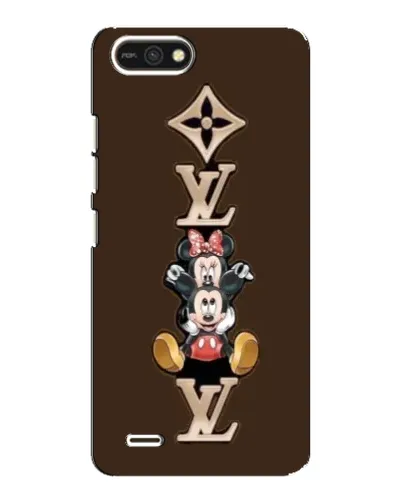 Чохол для TECNO POP 2F з картинкою «LV та Міккі Маус»