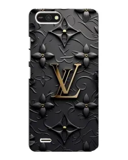 Чохол для TECNO POP 2F з картинкою «Шкіряна текстура LV»