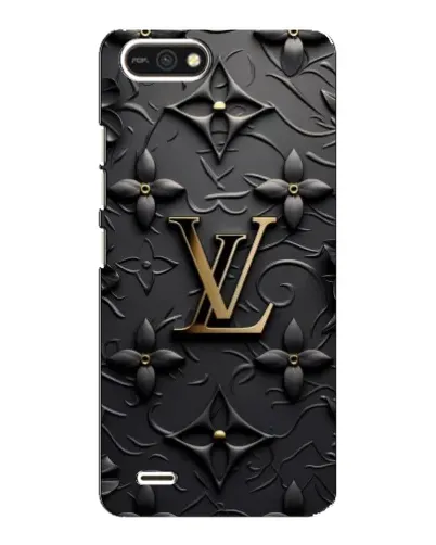 Чохол для TECNO POP 2F з картинкою «Шкіряна текстура LV»