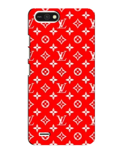 Чохол для TECNO POP 2F з картинкою «Яскравий паттерн LV»