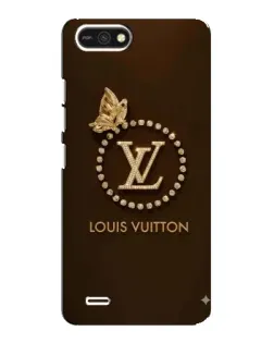 Чохол для TECNO POP 2F з картинкою «LV — золота печатка»