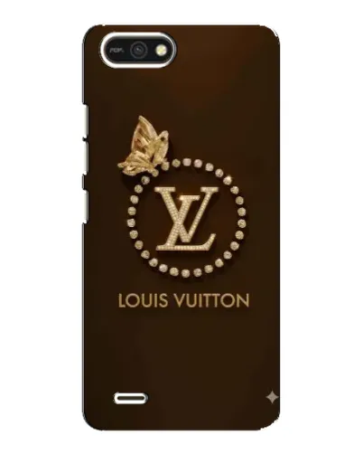 Чохол для TECNO POP 2F з картинкою «LV — золота печатка»