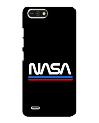 Чохол для TECNO POP 2F з картинкою «NASA — класика Red Blue» Чохол для TECNO POP 2F з картинкою «NASA — класика Red Blue»