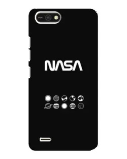 Чохол для TECNO POP 2F з картинкою «NASA — технічний принт»