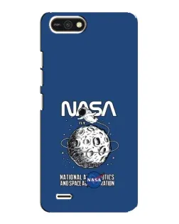 Чохол для TECNO POP 2F з картинкою «NASA — місячна місія»