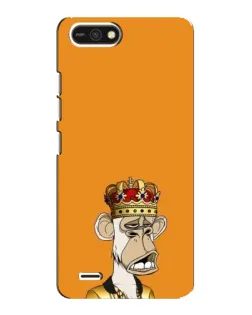 Чохол для TECNO POP 2F з картинкою «Золота мавпа Bored Ape»