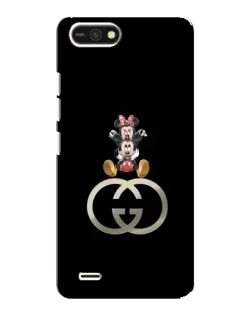 Чохол для TECNO POP 2F з картинкою «Мінні Маус на лого»