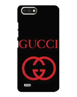 Чохол для TECNO POP 2F з картинкою «Gucci — червоний логотип»