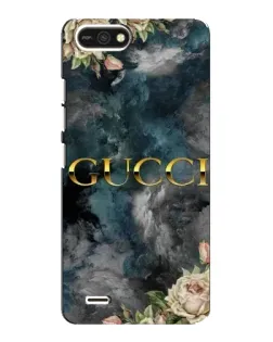 Чохол для TECNO POP 2F з картинкою «Абстрактні квіти Gucci»