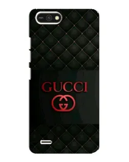 Чохол для TECNO POP 2F з картинкою «Gucci — стьобаний чорний»