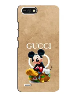 Чохол для TECNO POP 2F з картинкою «Міккі Маус Gucci — крафт»