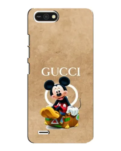 Чохол для TECNO POP 2F з картинкою «Міккі Маус Gucci — крафт» Чохол для TECNO POP 2F з картинкою «Міккі Маус Gucci — крафт»