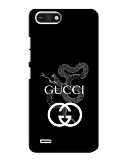 Чохол для TECNO POP 2F з картинкою «Gucci — срібна змія»